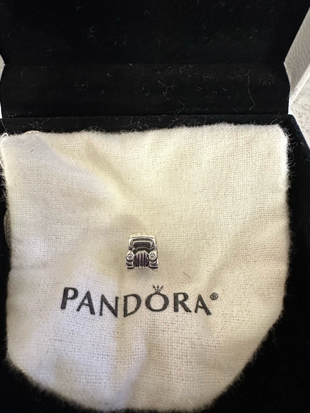 Pandora Silver Taxi Charm - Silver